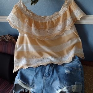 American Eagle Outfitters S/P/Ch Lady Top. (only)